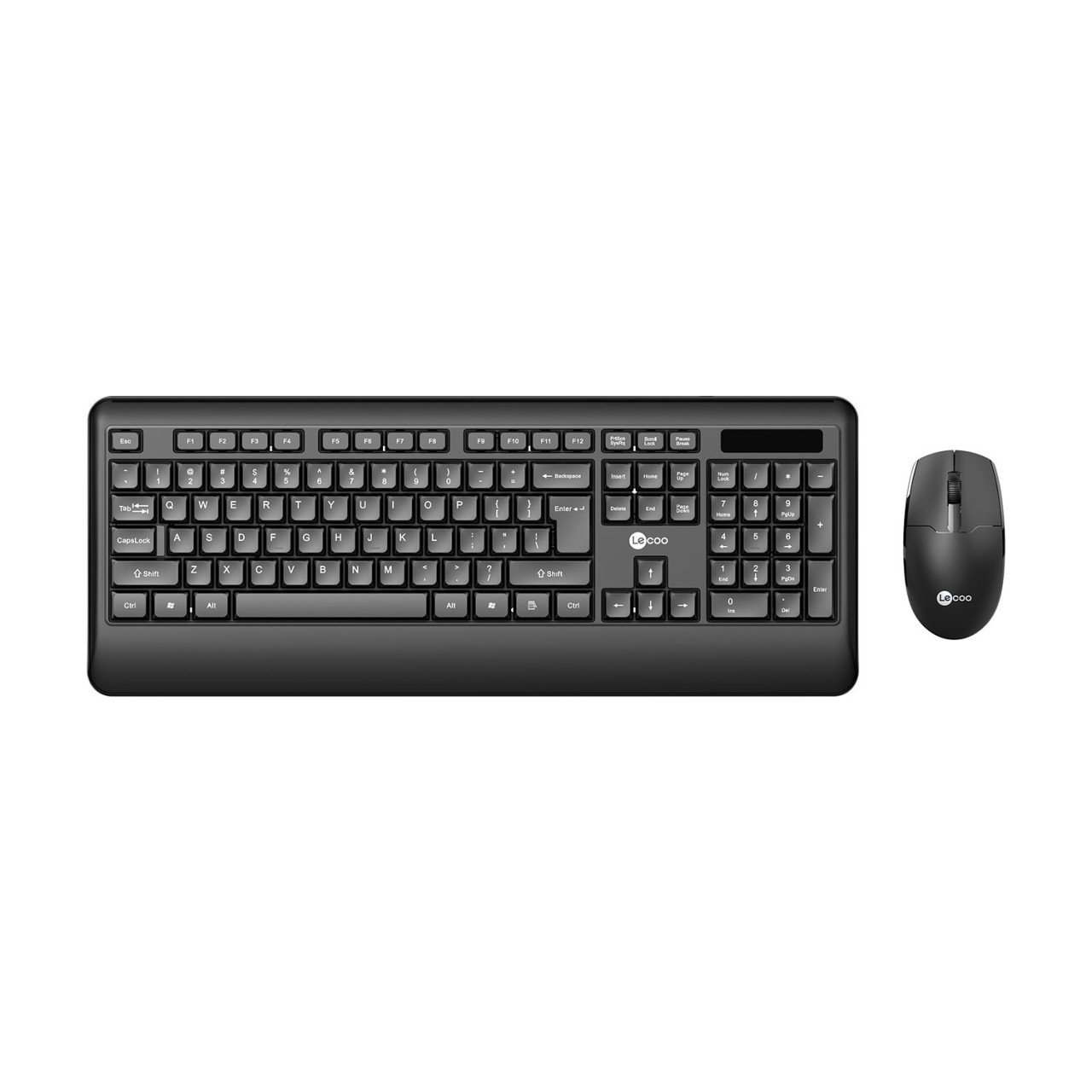 Lenovo Lecoo KW202 Kablosuz Türkçe Q Klavye & Mouse Set Siyah