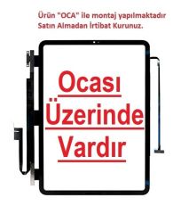 Apple iPad Pro 11'' 2.Nesil A2068 A2230 A2228 A2231 Dokunmatik Panel - Siyah