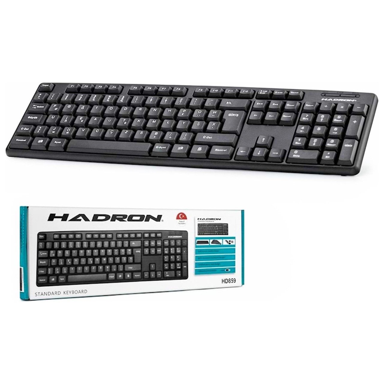 Hadron HD859 Kablolu F Klavye Türkçe