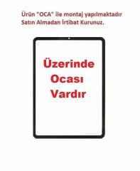 Apple iPad Pro 11 4.Nesil A2759 A2435 A2761 A2762 Lens Cam Ön Panel - Siyah