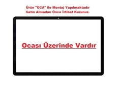 Samsung Galaxy Tab A9 Plus 11'' SM-X210 X215 X216 Lcd Lens Cam Ön Panel - Siyah