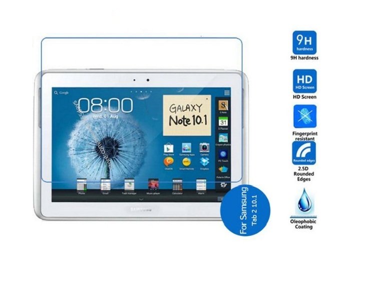 Samsung Galaxy Note 10.1'' GT-N8000 N8005 Temperli 9H Kırılmaz Cam - Ekran Koruyucu