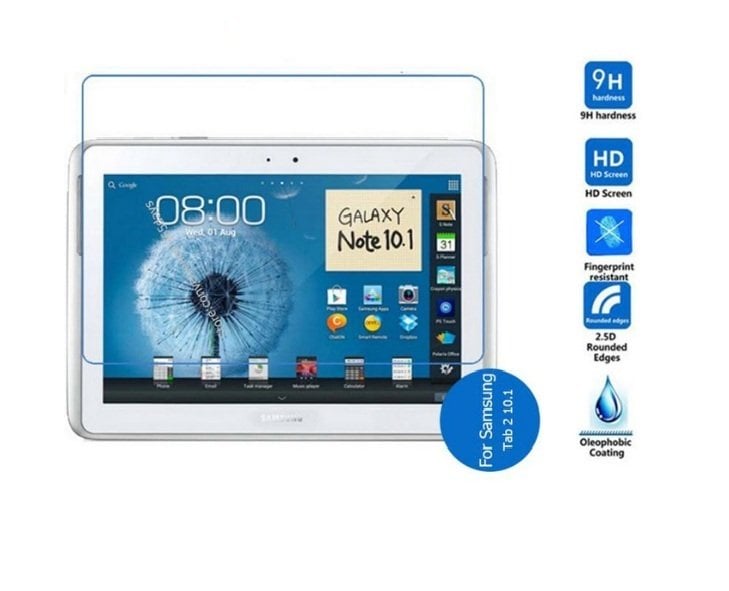 Samsung Galaxy Tab P7500 Temperli 9H Kırılmaz Cam - Ekran Koruyucu