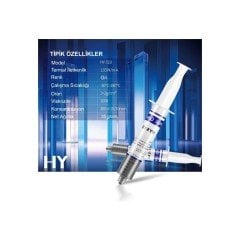 Termal Macun Büyük Boy HY-510 35gr 1.93 W/m.k  Cpu Soğutma Pastası Thermal Paste CPU GPU PS4 PS3 PC