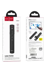 Hoco GM201 Lazerli Kablosuz Sunum Kalemi - Siyah