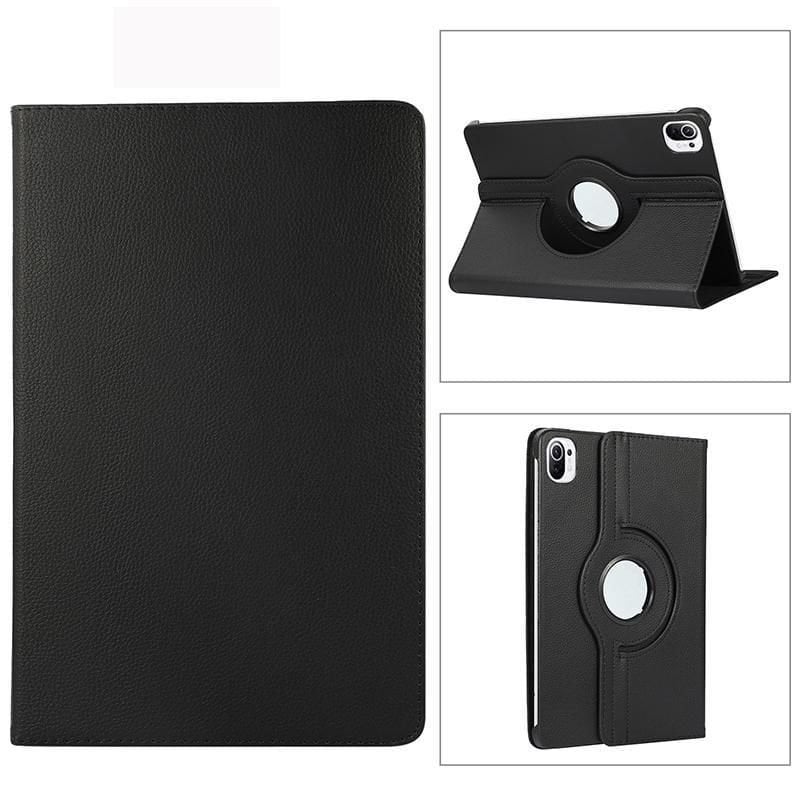 Xiaomi Redmi Pad SE 11'' 23073RPBFG Stand 360 Derece Döner Kapaklı Tablet Kılıf SİYAH