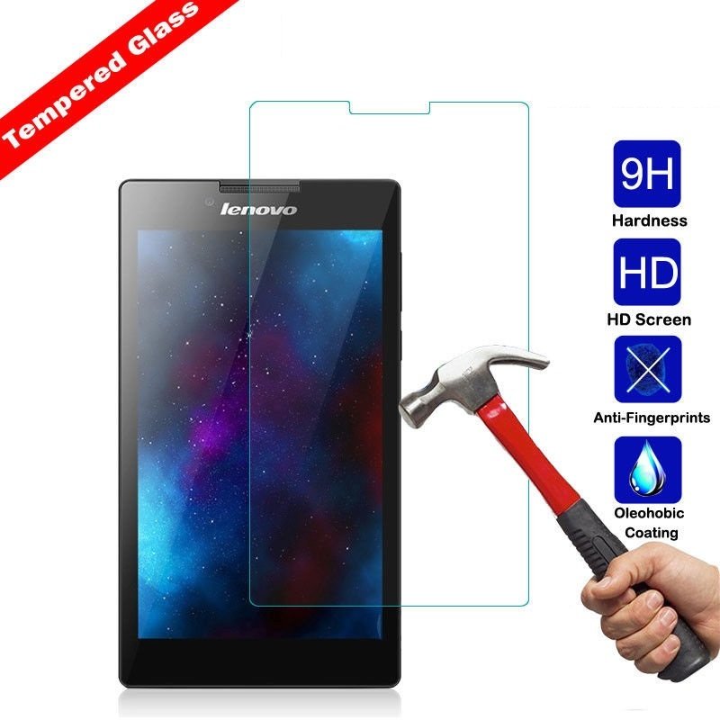 Lenovo Tab 2 A7-30 A7-30H Temperli 9H Kırılmaz Cam - Ekran Koruyucu