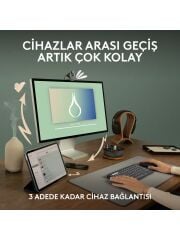 Logitech M350s Pebble 2 Bluetooth Kablosuz Sessiz Kompakt Mouse - Siyah