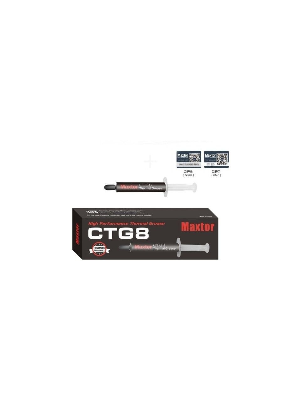 Maxtor CTG8E 4gr 12,8 W/m.k Termal Macun