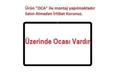 Lenovo Tab Plus TB351FU ZADX0042TR Lens Cam Ön Panel - Siyah