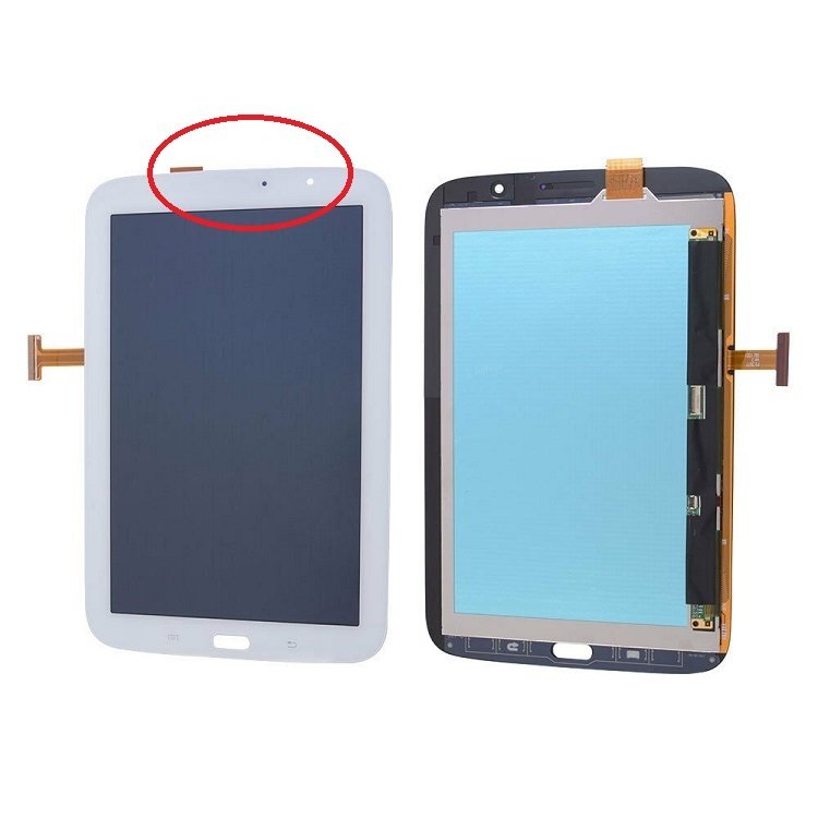 Samsung GT-N5110 GT-N5120 Lcd Ekran ve Dokunmatik Panel Set - Beyaz