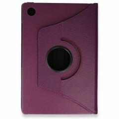 Samsung Galaxy Tab A11 8.7'' SM-X130 X133 X135 Stand 360 Derece Döner Kapaklı Tablet Kılıf