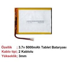Casper Via L10 4.5g Tablet Batarya - Pil