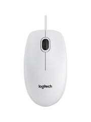 Logitech B100 Kablolu USB Mouse - Beyaz 910-003360
