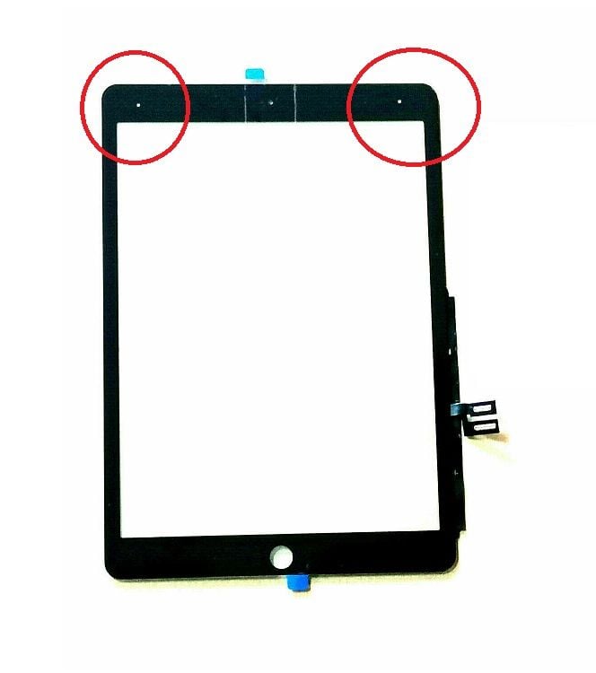 Apple iPad 9.Nesil A2602 A2603 A2604 A2605 10.2'' Dokunmatik Panel Sensörlü - Siyah