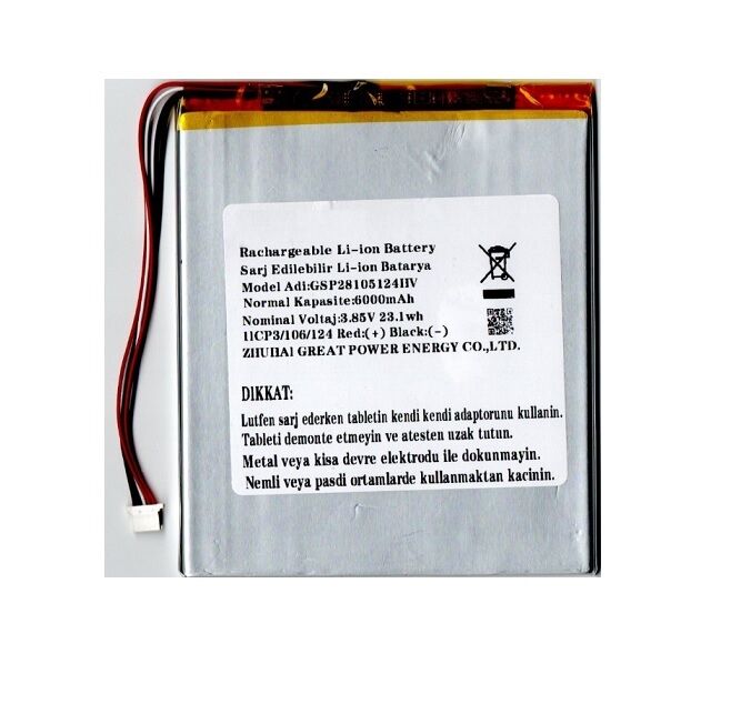 Hometech Alfa 10BT Business Tablet Batarya - Pil