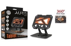 Auris ARS-H85 360 Derece Döndürülebilen Tablet Tutucu Metal Katlanabilir Stand