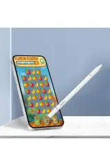 Earldom P6 3in1 Universal Dokunmatik Stylus Kalem - Beyaz