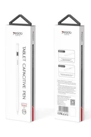 Yesido ST16 BT Capasitive Type-C Dokunmatik Stylus Pen Kalem - Beyaz
