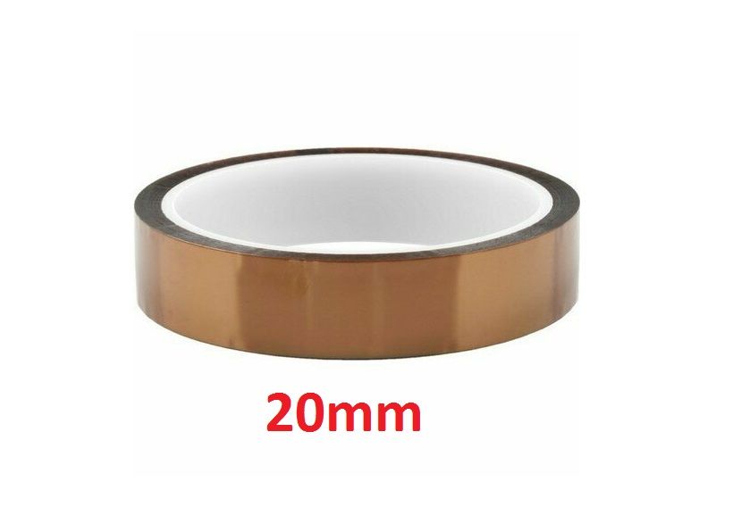 20mm x 33Metre Yanmaz Kapton Bant
