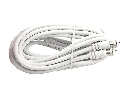 Uydu Anten Kablosu 2 Metre F Konnektörlü Hazır Full Hd Uyumlu