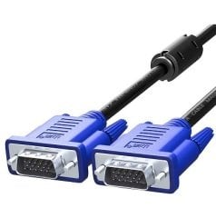 20 Metre Vga Lcd - Projeksiyon Kablosu Siyah