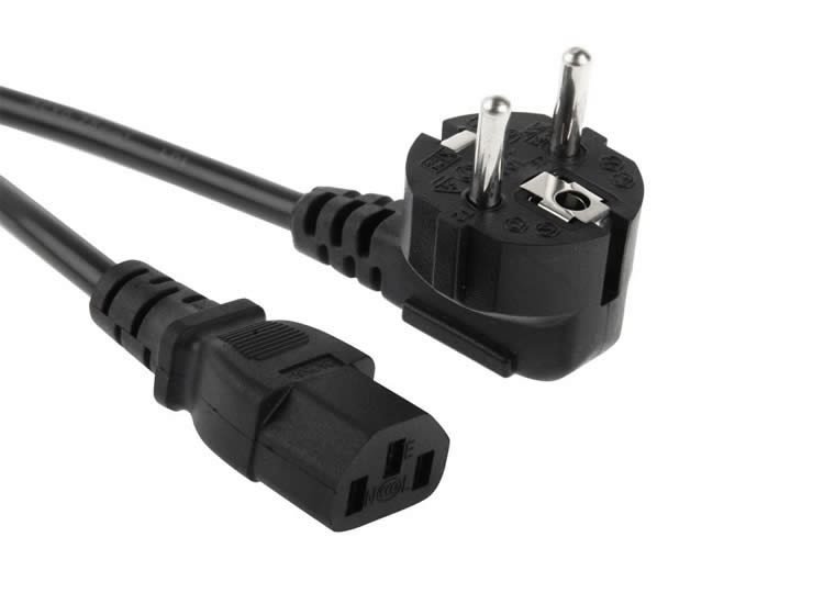 Power Kablosu 1.5 metre Pc - Monitör - Adaptör - Siyah