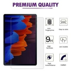 Samsung Galaxy Tab A7 T500 T505 T507 Temperli 9H Kırılmaz Cam - Ekran Koruyucu