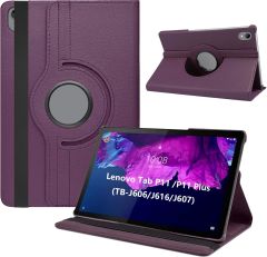 Lenovo Tab P11 Plus TB-J616X TB-J616F Stand 360 Derece Döner Kapaklı Tablet Kılıf