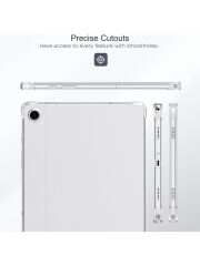 Samsung Galaxy Tab A9 Plus 11'' 5g SM-X218B Antishock Köşe Korumalı Şeffaf Shockproof Esnek Silikon Kılıf