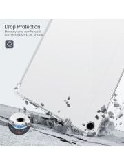 Samsung Galaxy Tab A11 Plus SM-X230 X235 X236B Antishock Köşe Korumalı Şeffaf Shockproof Esnek Silikon Kılıf