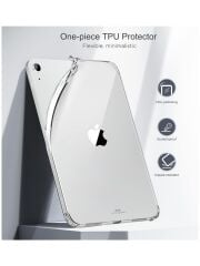 Apple iPad 10. Nesil 10.9'' A2696 A2757 A2777 Antishock Köşe Korumalı Şeffaf Shockproof Esnek Silikon Kılıf