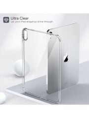 Apple iPad A16 11'' A3354 A3355 A3356 Antishock Köşe Korumalı Şeffaf Shockproof Esnek Silikon Kılıf