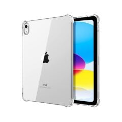 Apple iPad A16 11'' A3354 A3355 A3356 Antishock Köşe Korumalı Şeffaf Shockproof Esnek Silikon Kılıf(Kopya)